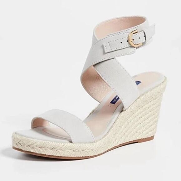 Stuart Weitzman Lexia Wedge Sandals - Picture 8 of 9